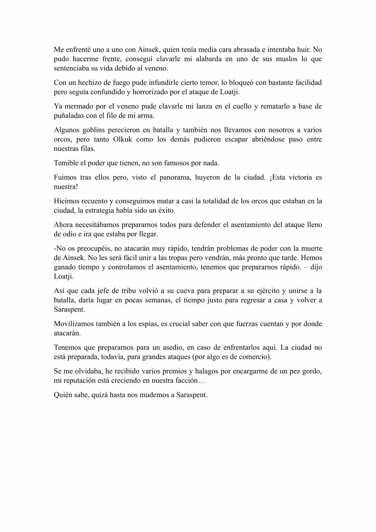 Me: Goblin (Novela) capítulo 21, página 3