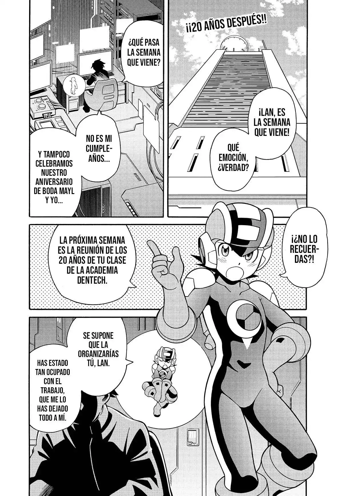 Mega Man Battle Network capítulo 1, página 2