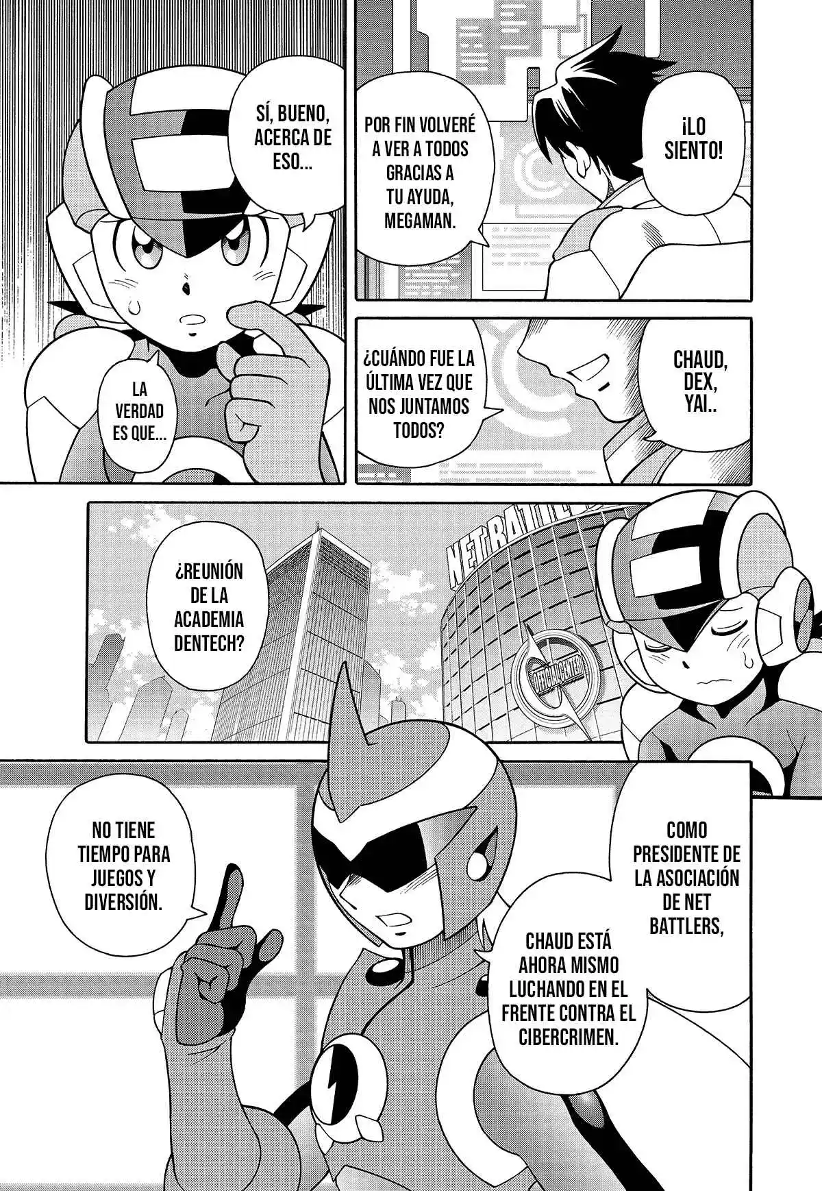 Mega Man Battle Network capítulo 1, página 3