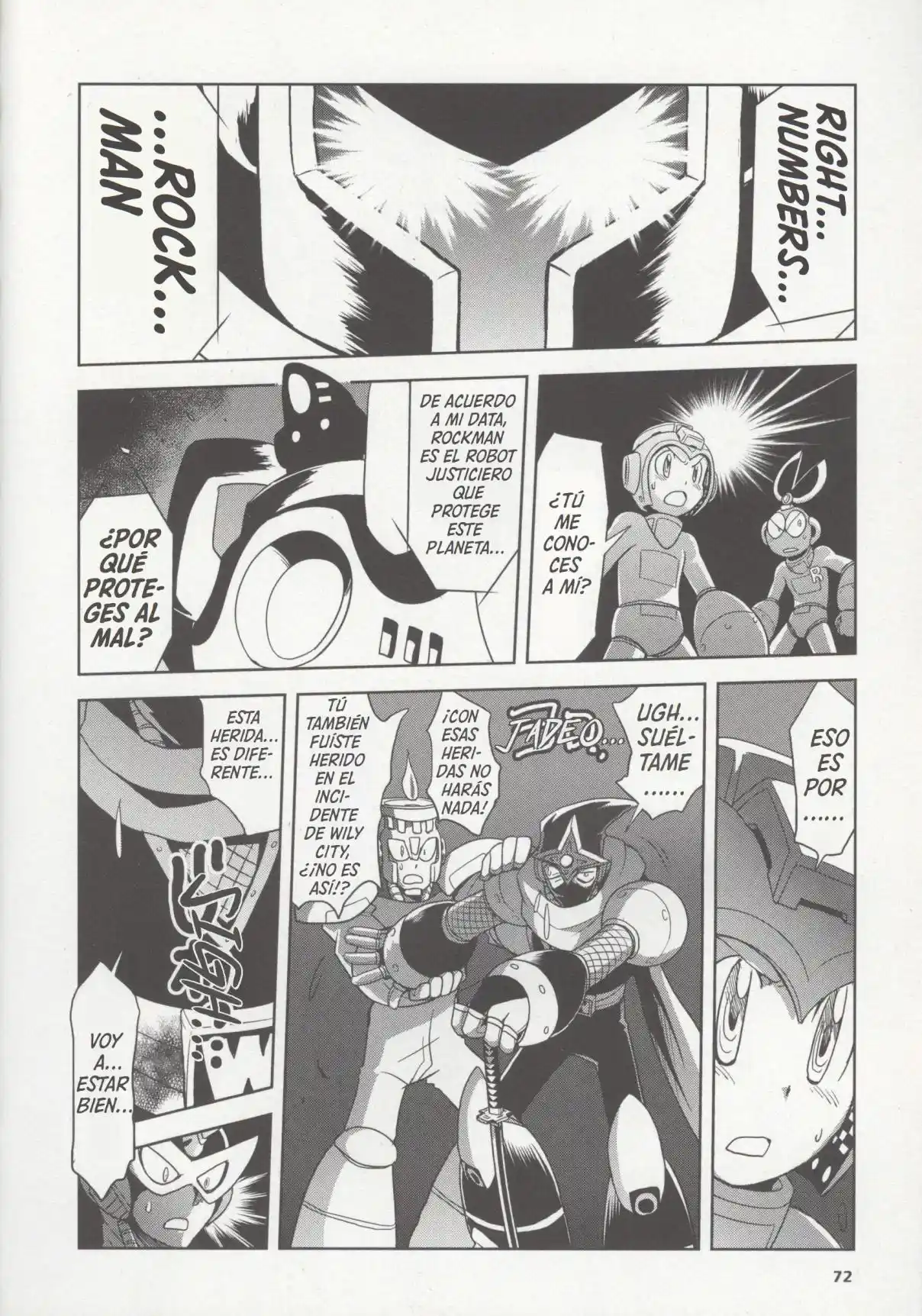 Mega Man Gigamix capítulo 3, página 72