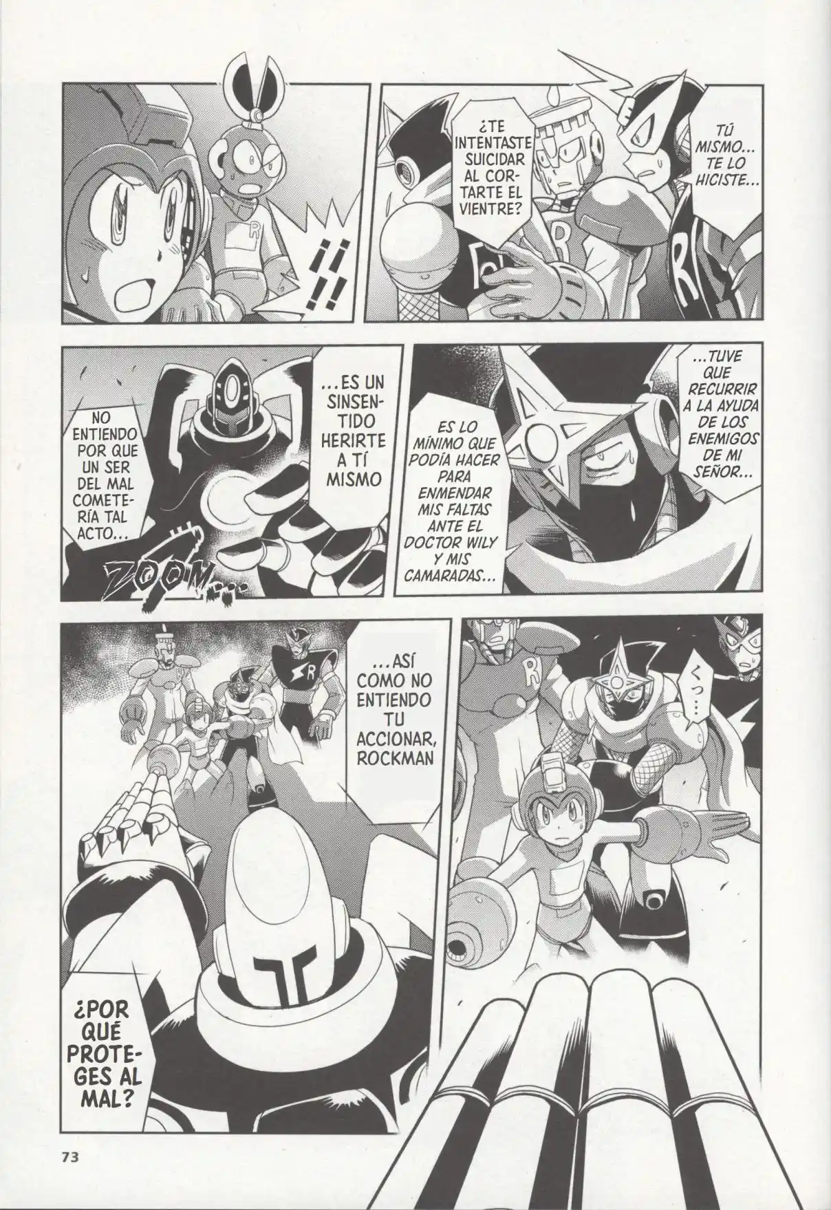 Mega Man Gigamix capítulo 3, página 73