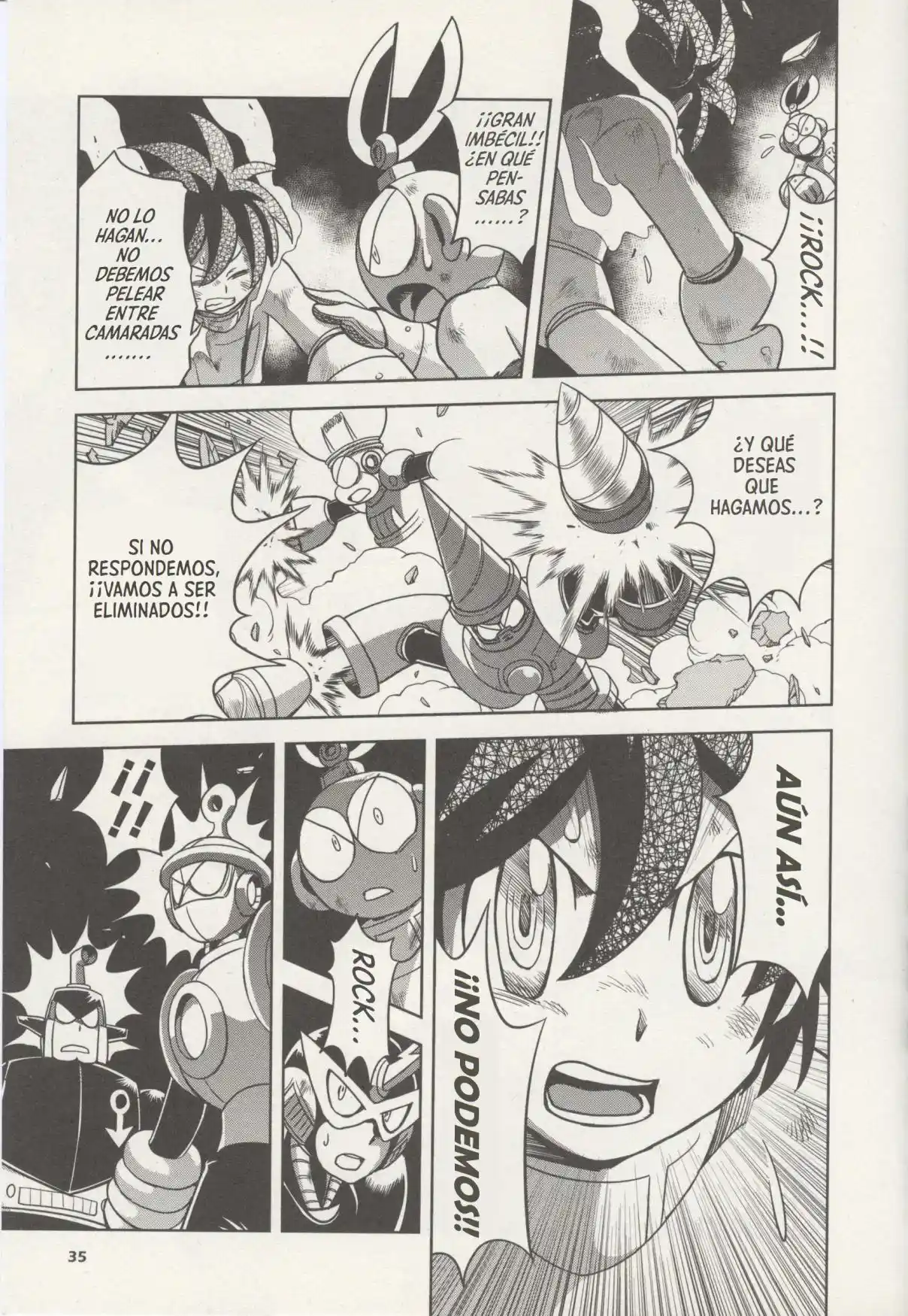 Mega Man Gigamix capítulo 5, página 34