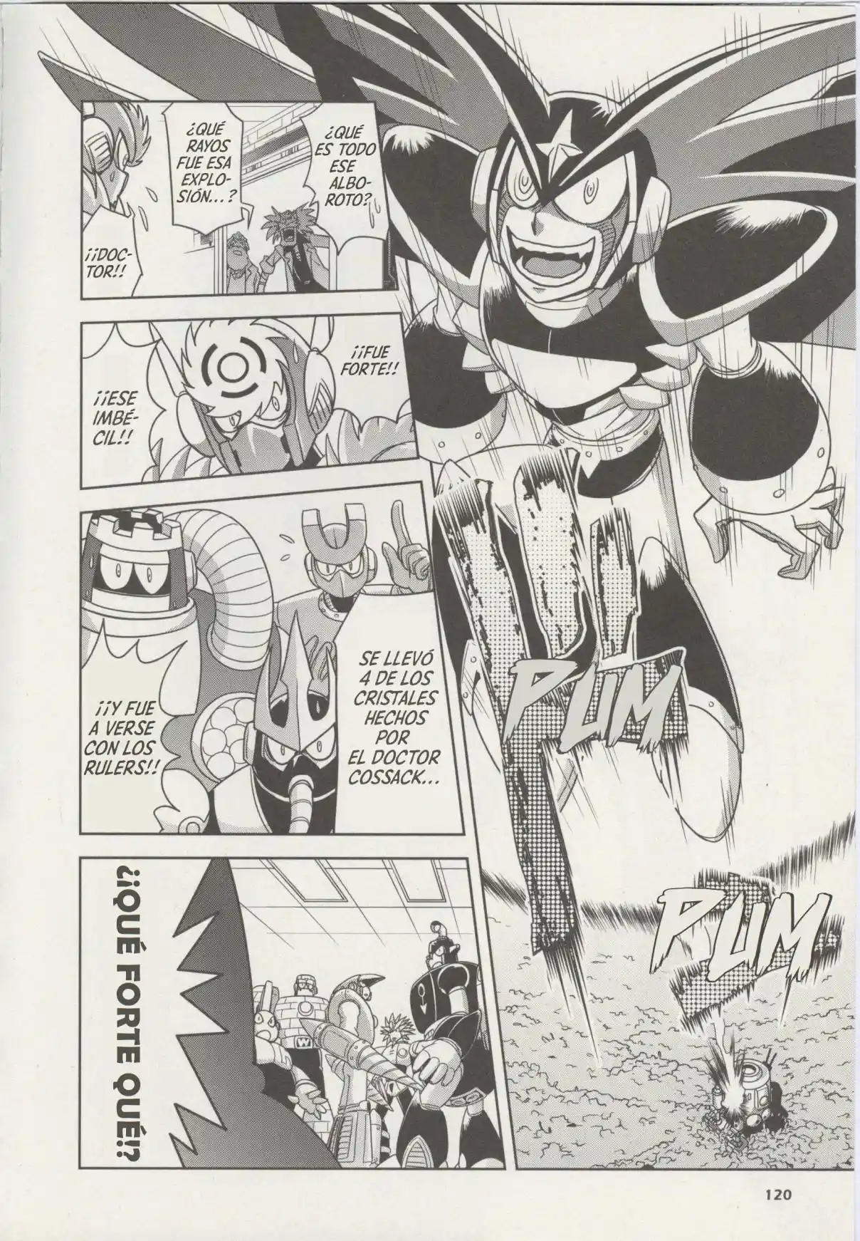 Mega Man Gigamix capítulo 5, página 116