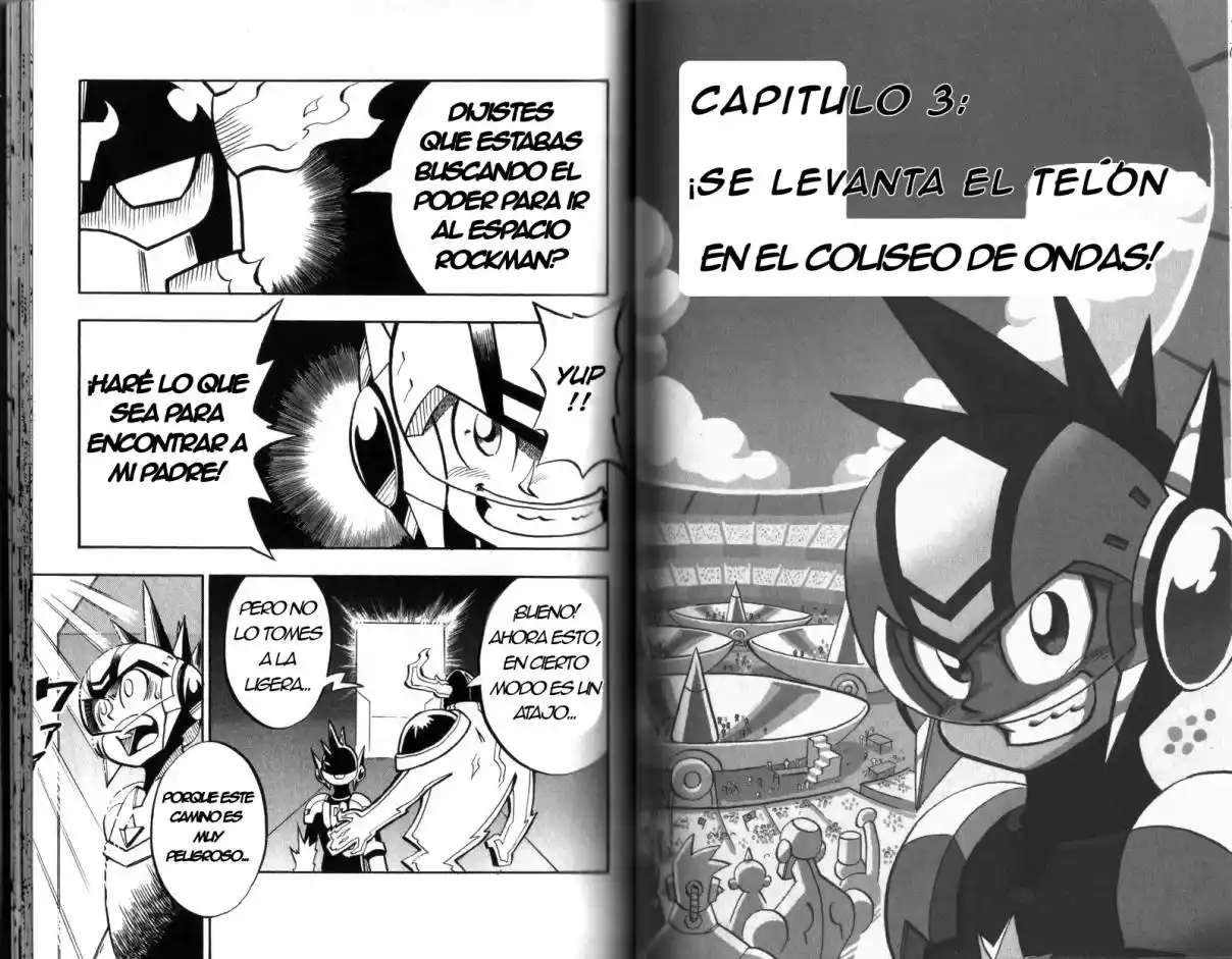 Mega Man Star Force capítulo 3, página 1