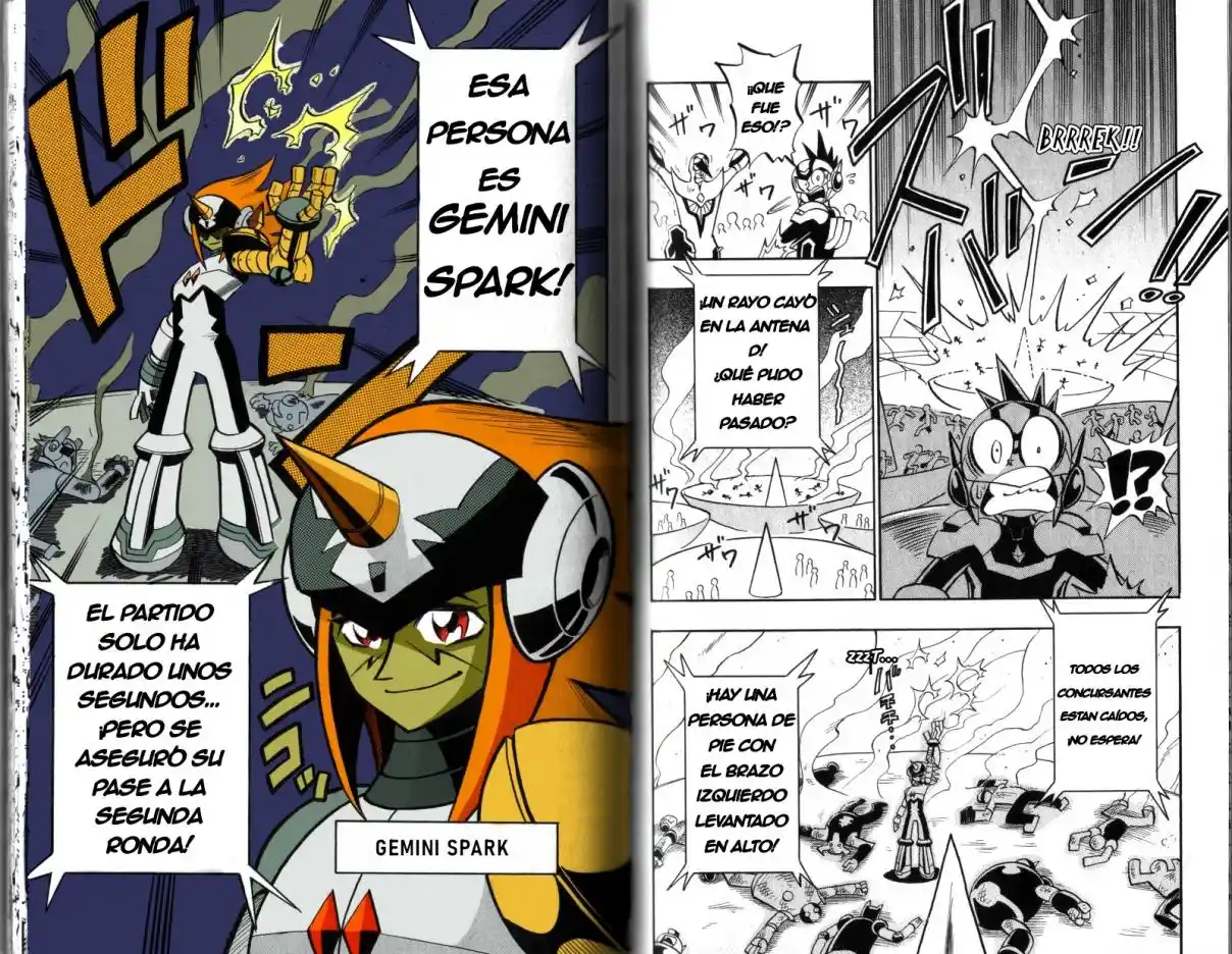 Mega Man Star Force capítulo 3, página 7