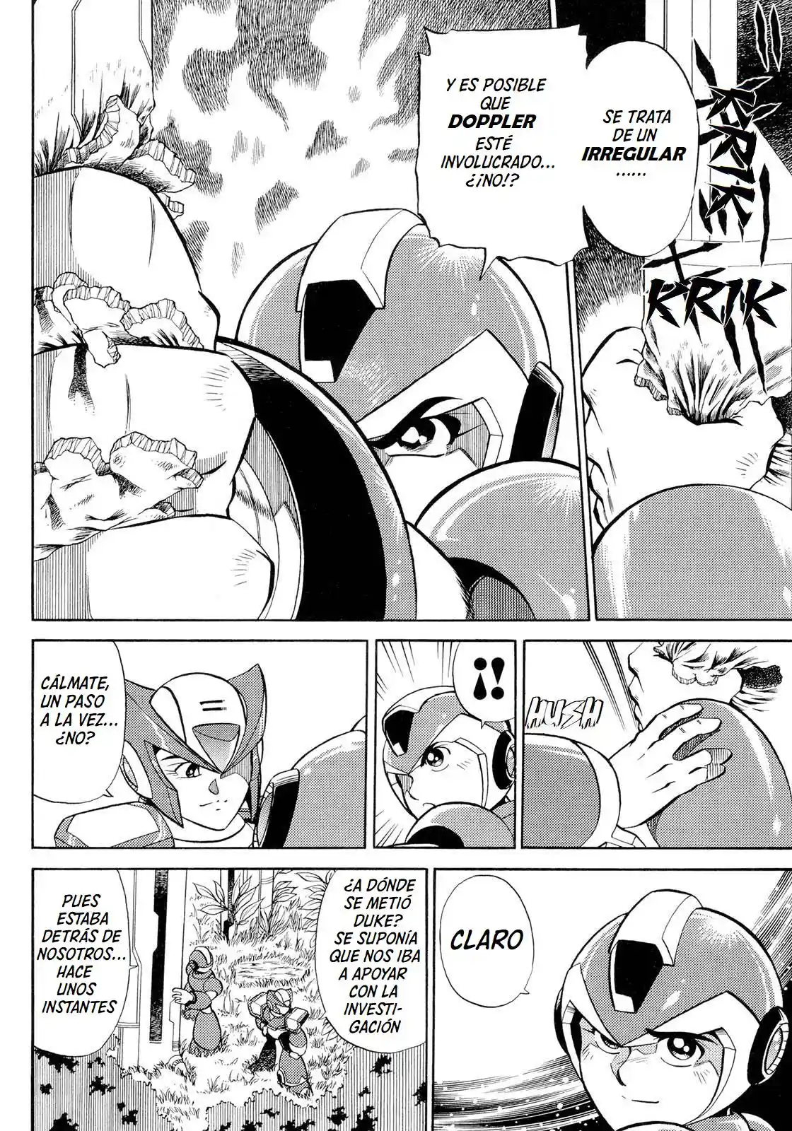 Mega Man X3 capítulo 5, página 5