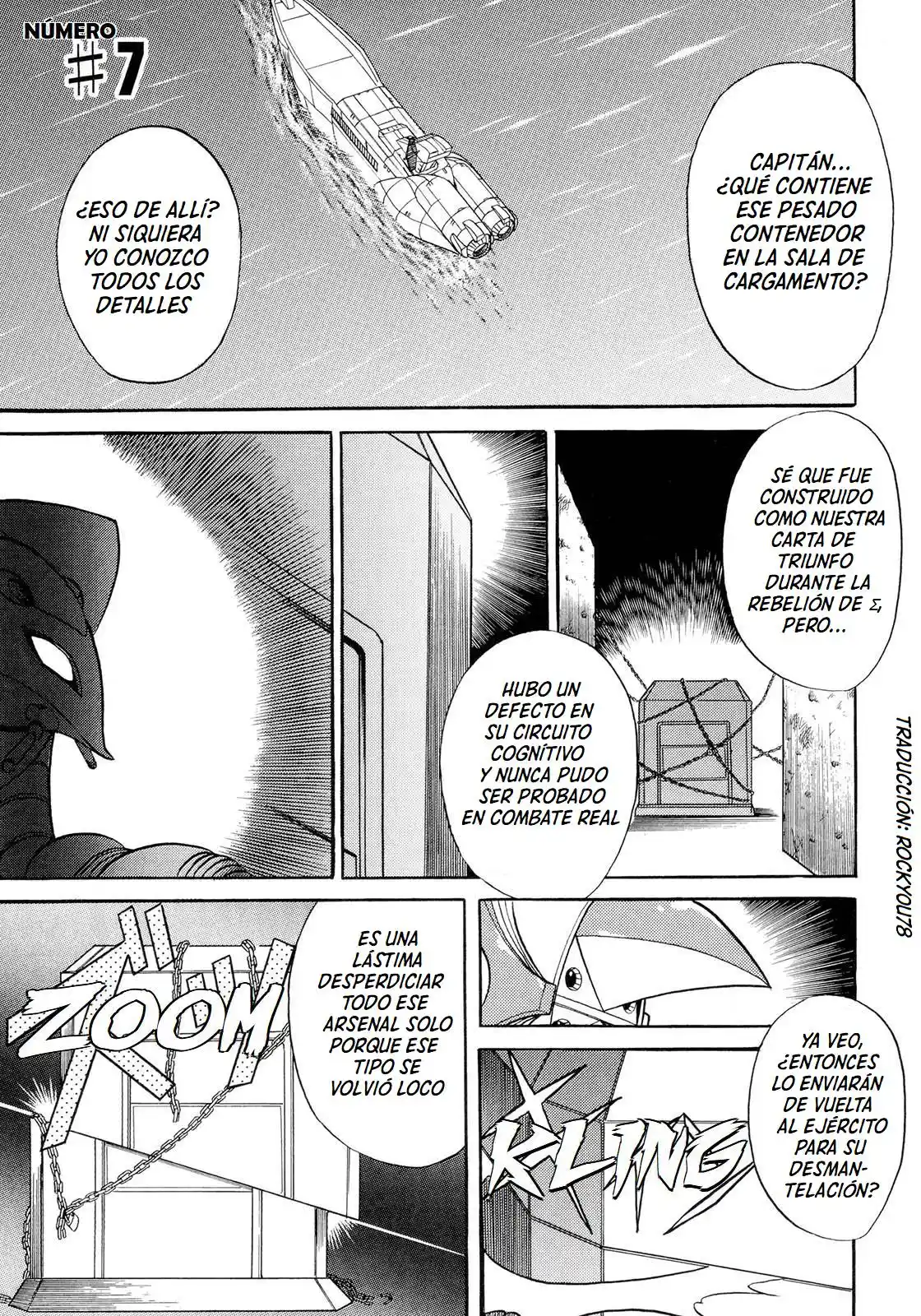 Mega Man X3 capítulo 7, página 1
