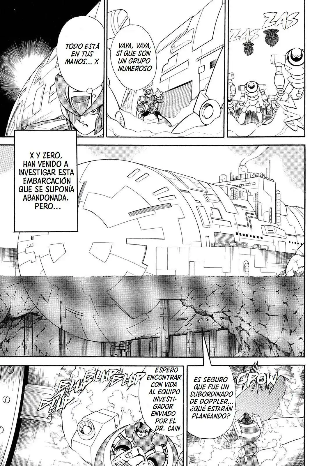 Mega Man X3 capítulo 7, página 4