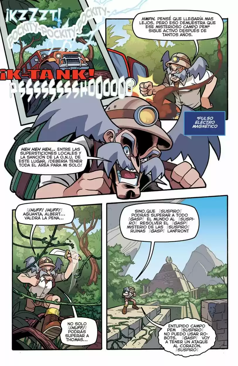 Mega Man capítulo 13, página 8