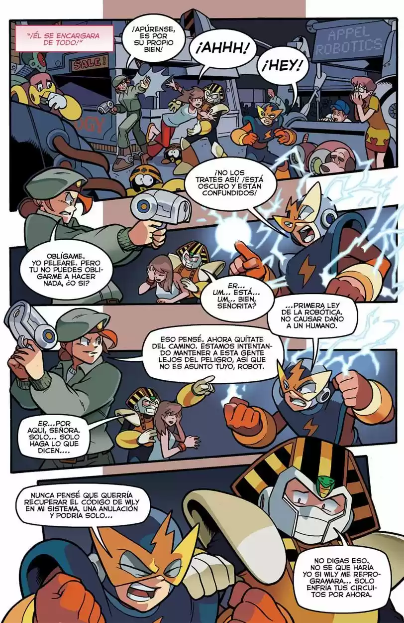 Mega Man capítulo 13, página 21