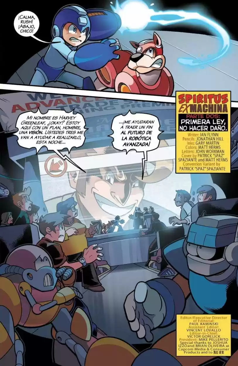 Mega Man capítulo 14, página 3