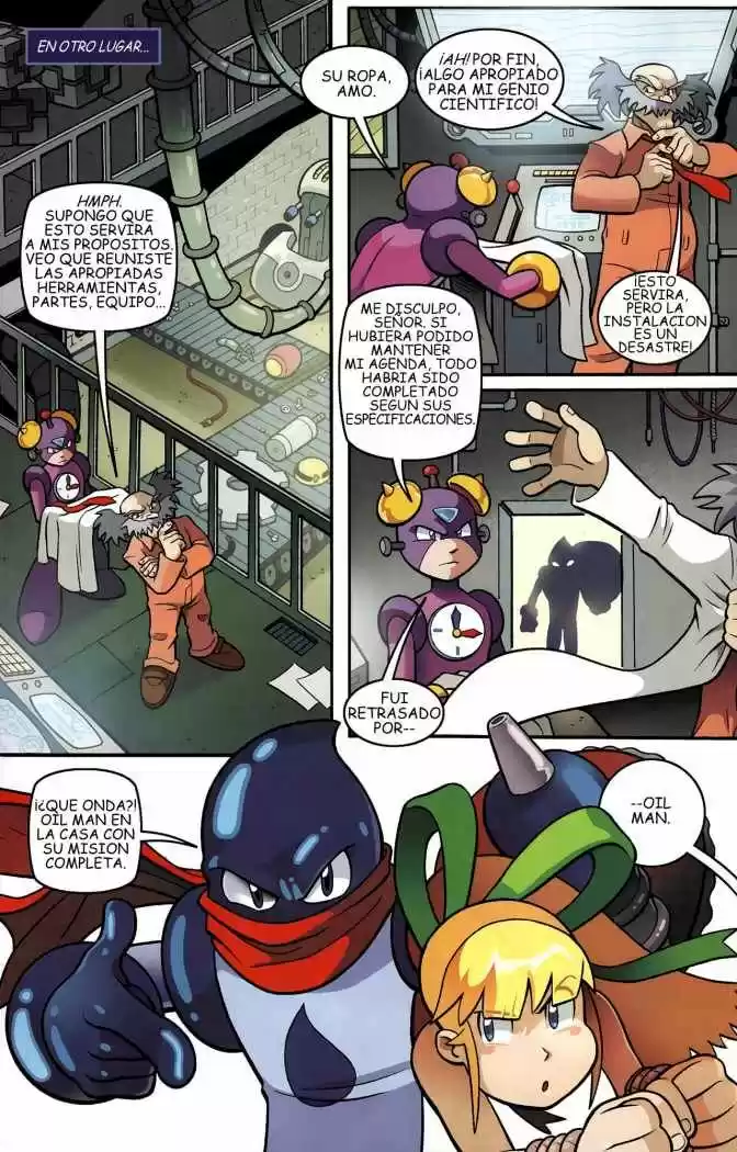 Mega Man capítulo 6, página 8