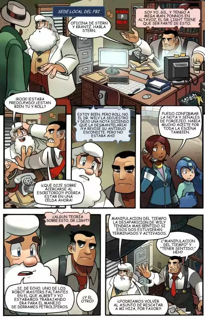 Mega Man capítulo 7, página 8