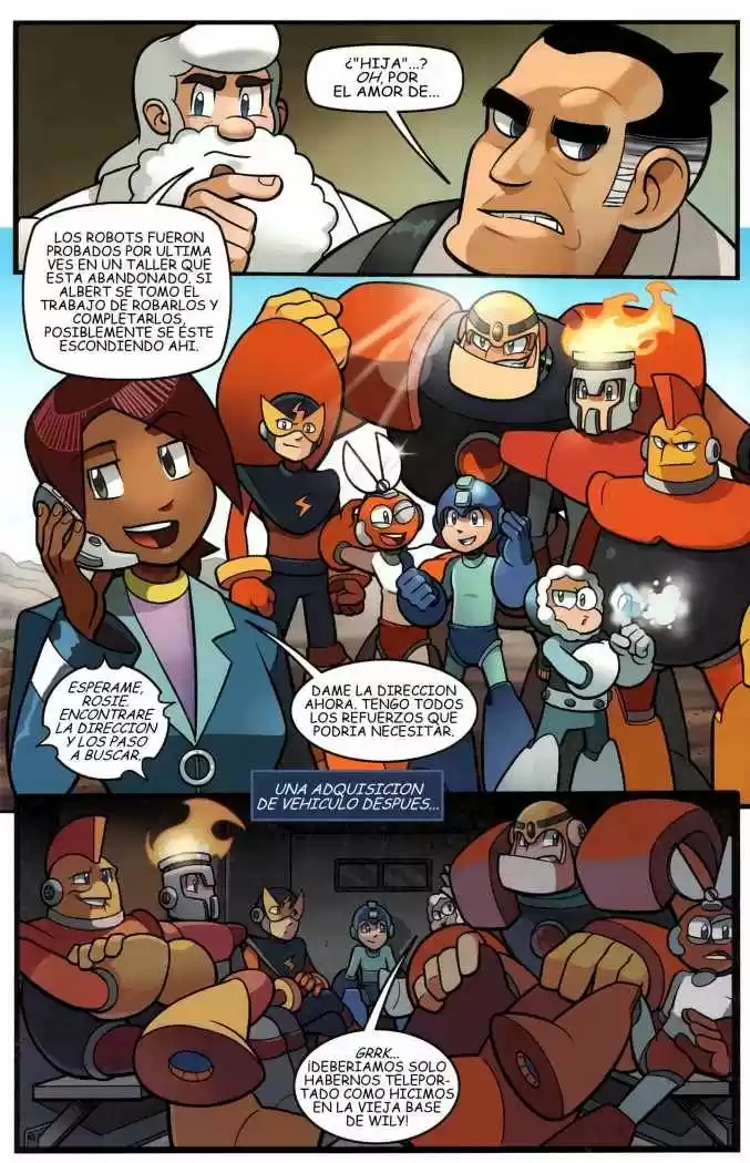 Mega Man capítulo 7, página 9