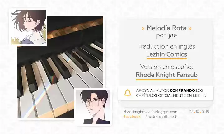 Melodía Rota capítulo 2, página 1