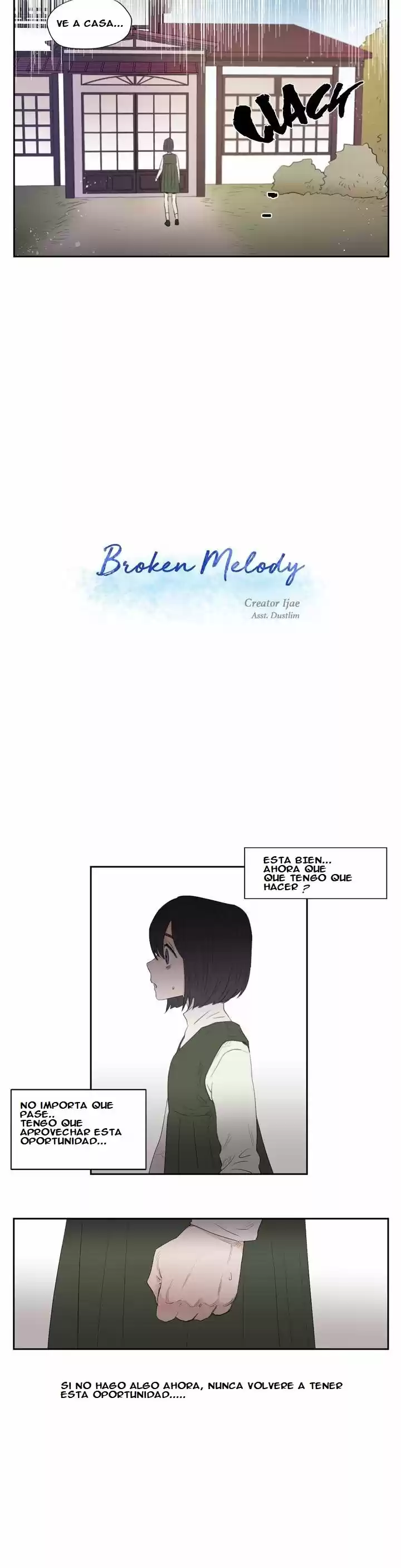 Melodía Rota capítulo 4, página 3
