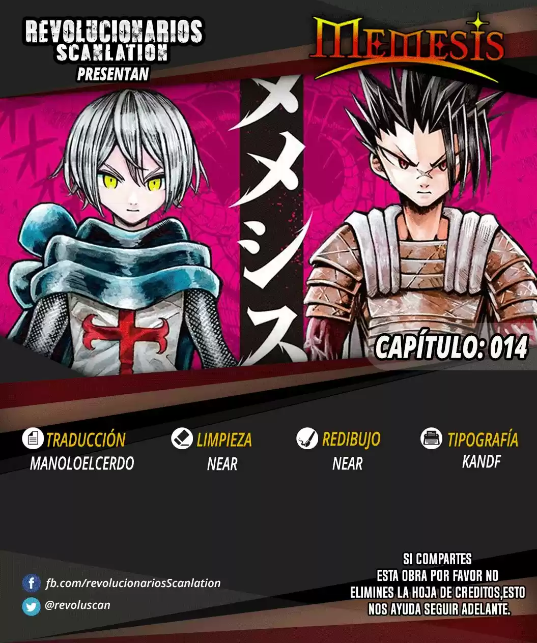 Memesis capítulo 14, página 1