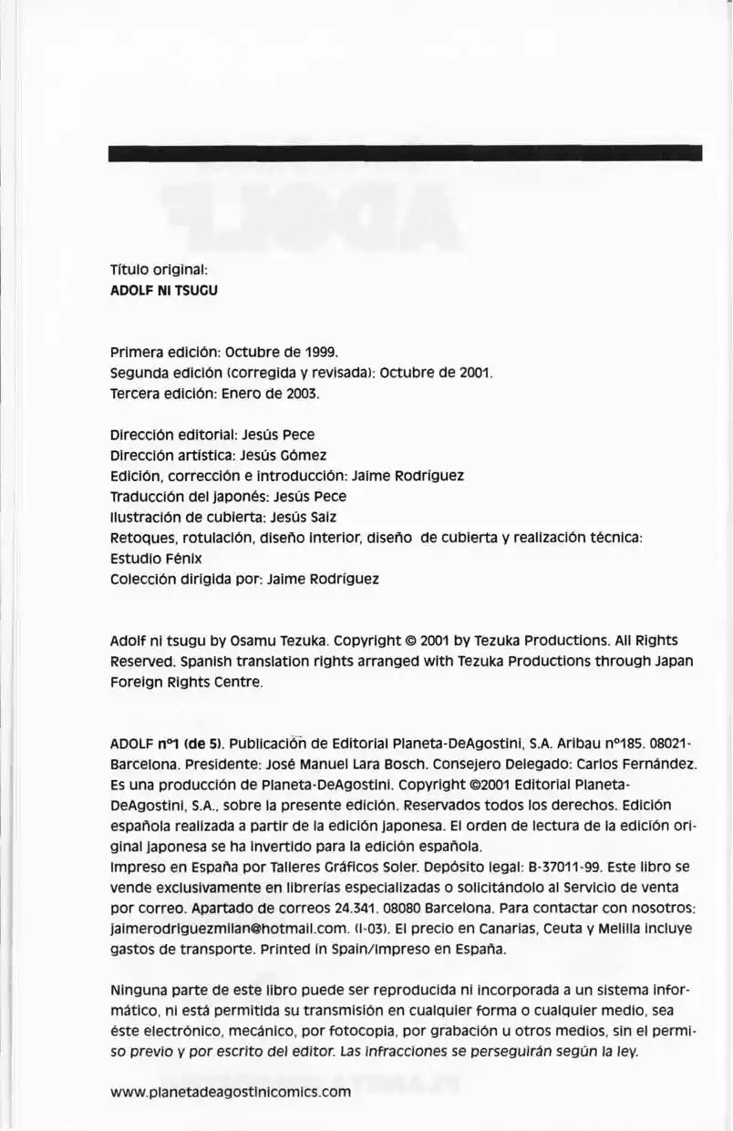 Message To Adolf capítulo 1, página 3