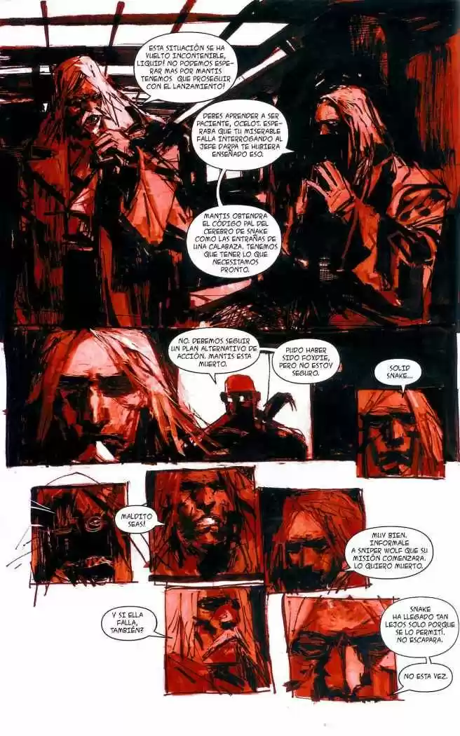 Metal Gear Solid capítulo 8, página 12