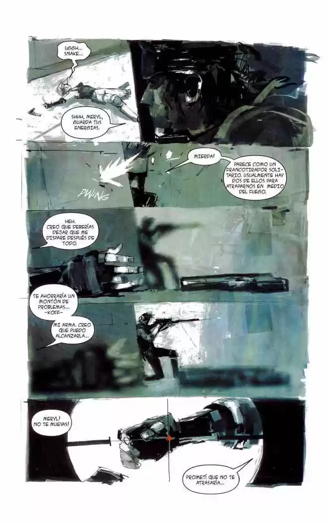 Metal Gear Solid capítulo 8, página 15