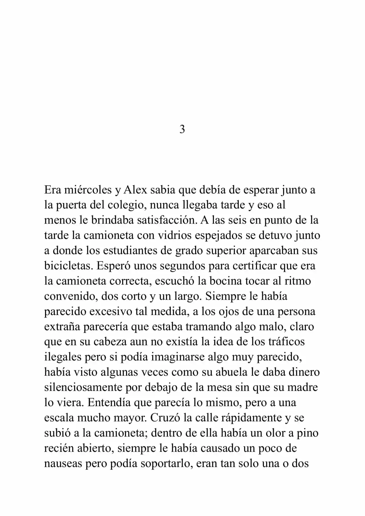 Meteora (Novela) capítulo 2, página 14