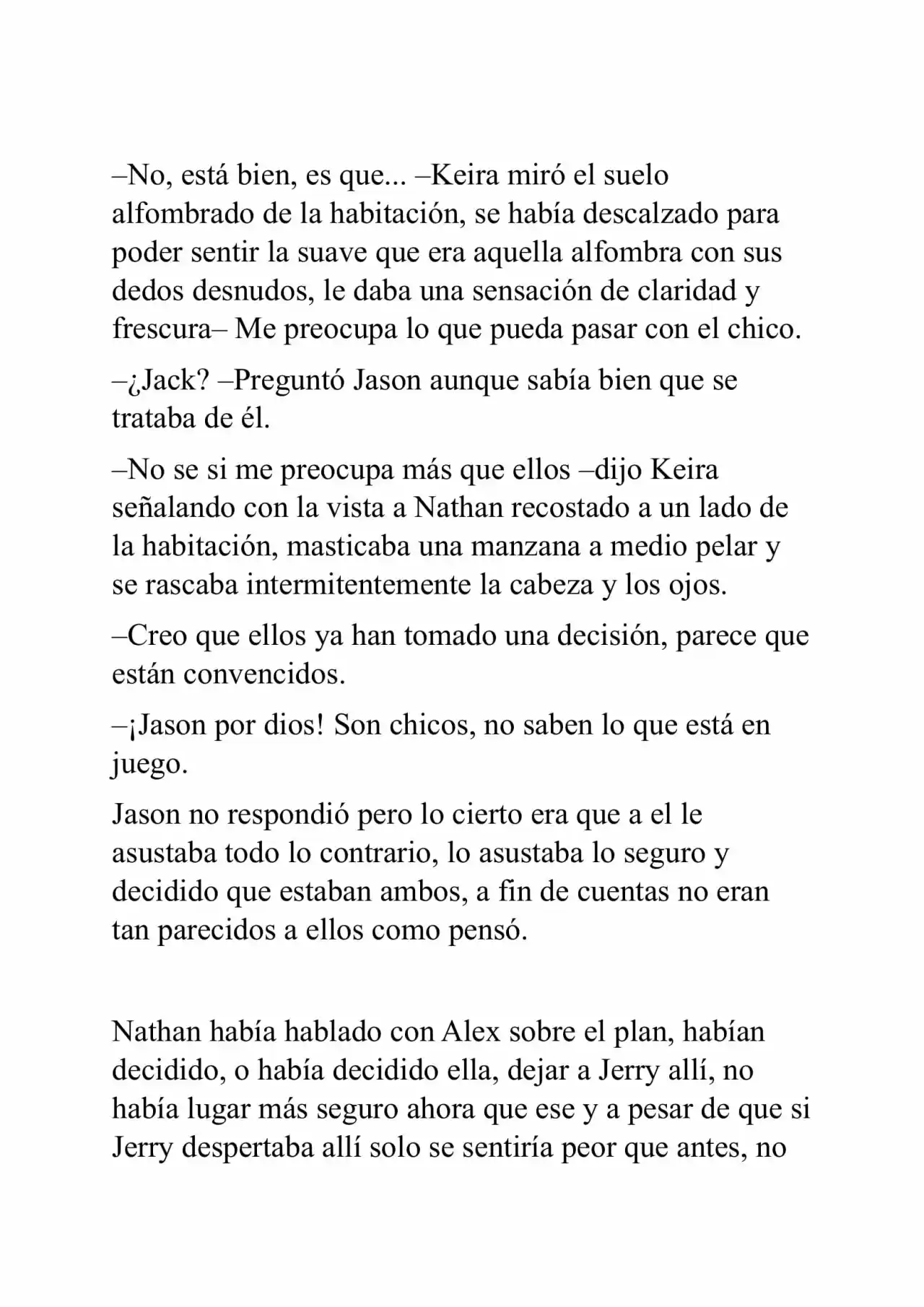 Meteora (Novela) capítulo 2, página 25