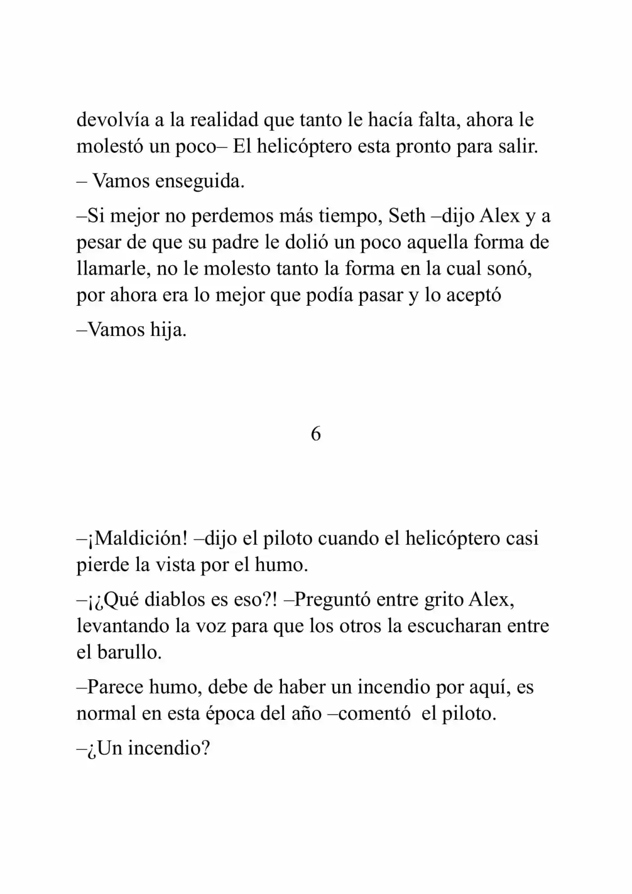Meteora (Novela) capítulo 2, página 30