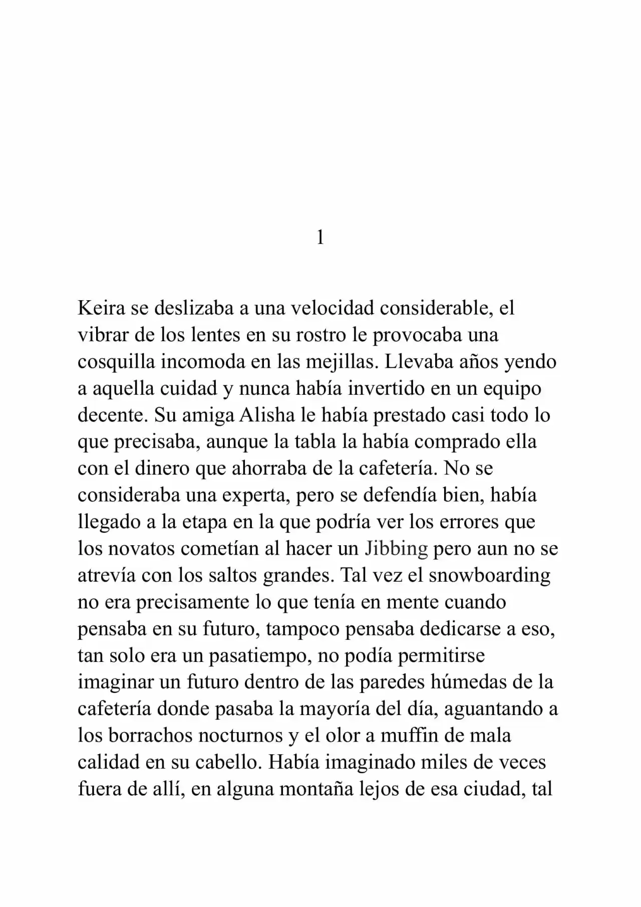 Meteora (Novela) capítulo 8, página 3
