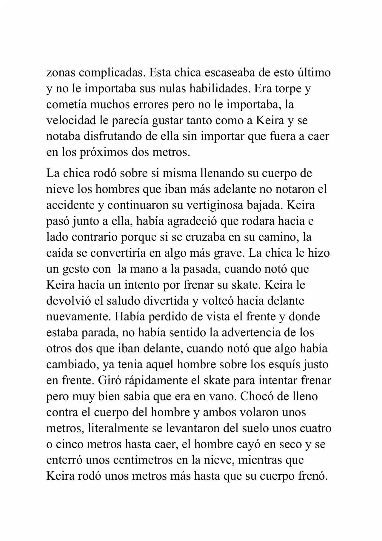 Meteora (Novela) capítulo 8, página 5