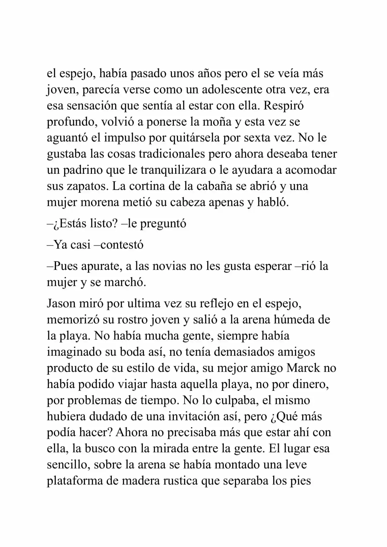 Meteora (Novela) capítulo 8, página 8