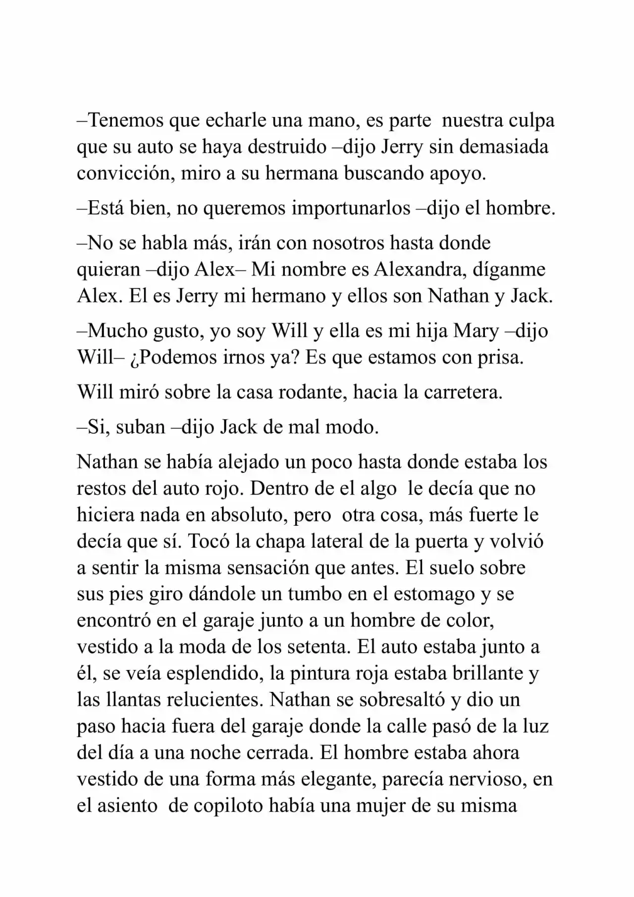 Meteora (Novela) capítulo 8, página 17