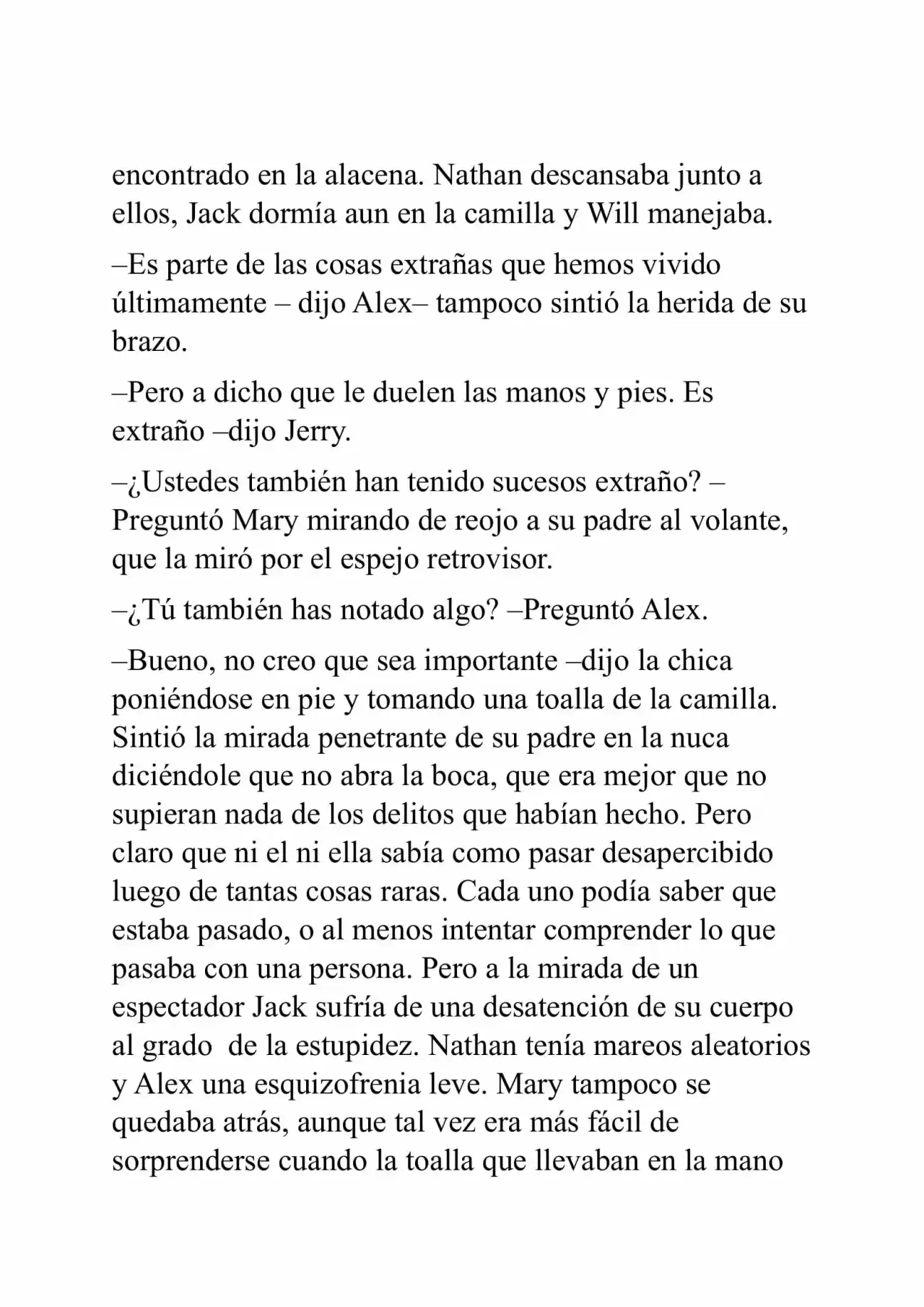 Meteora (Novela) capítulo 8, página 20