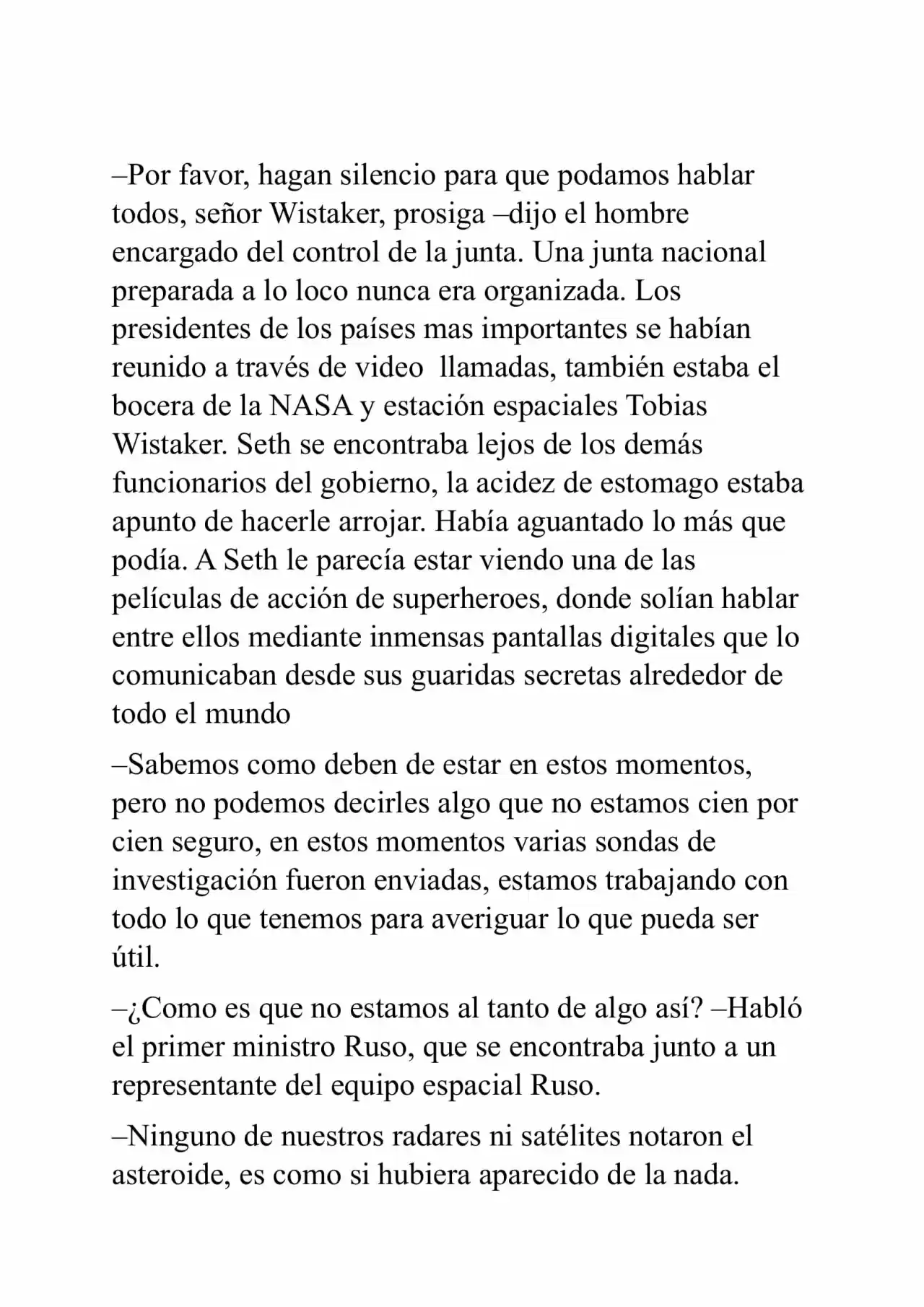 Meteora (Novela) capítulo 9, página 24