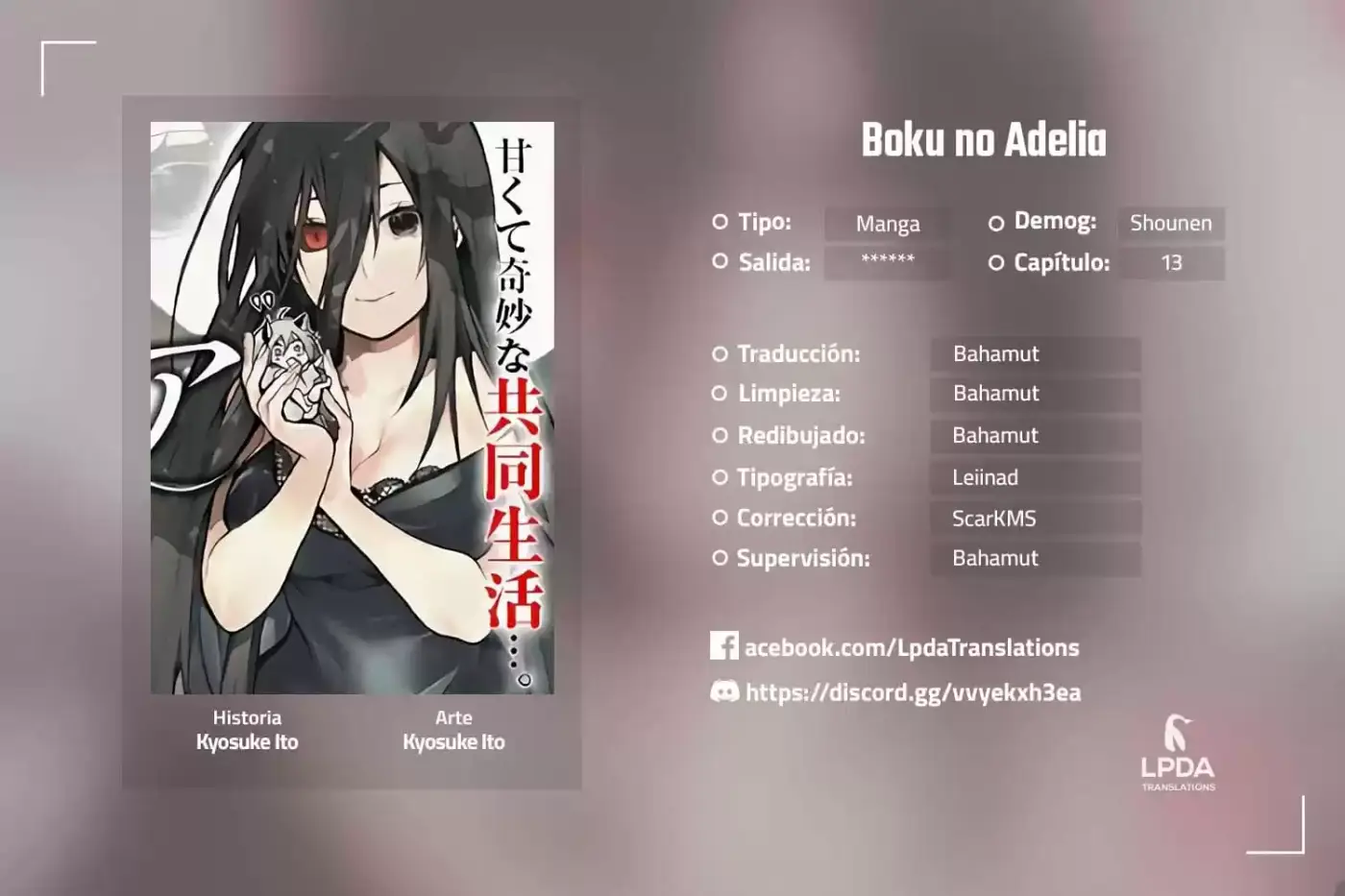 Mi Adelia capítulo 13, página 1