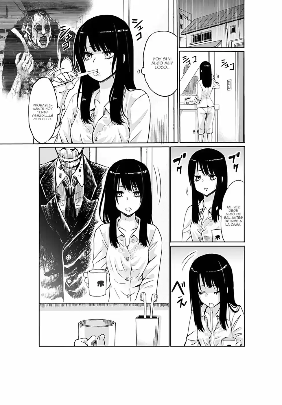 Mieruko-chan capítulo 1, página 7