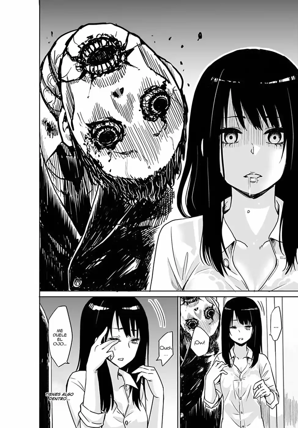 Mieruko-chan capítulo 1, página 8
