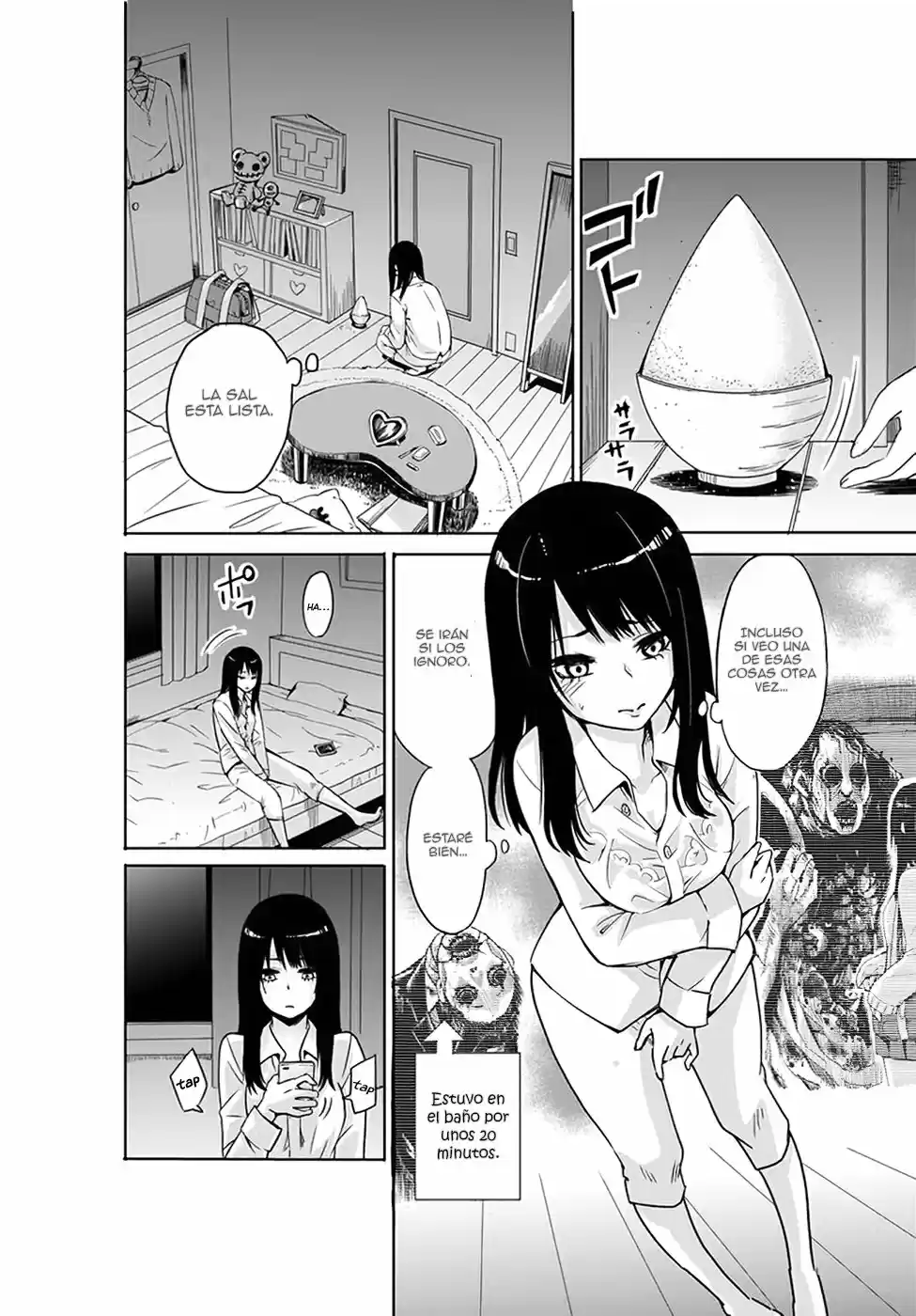 Mieruko-chan capítulo 1, página 12