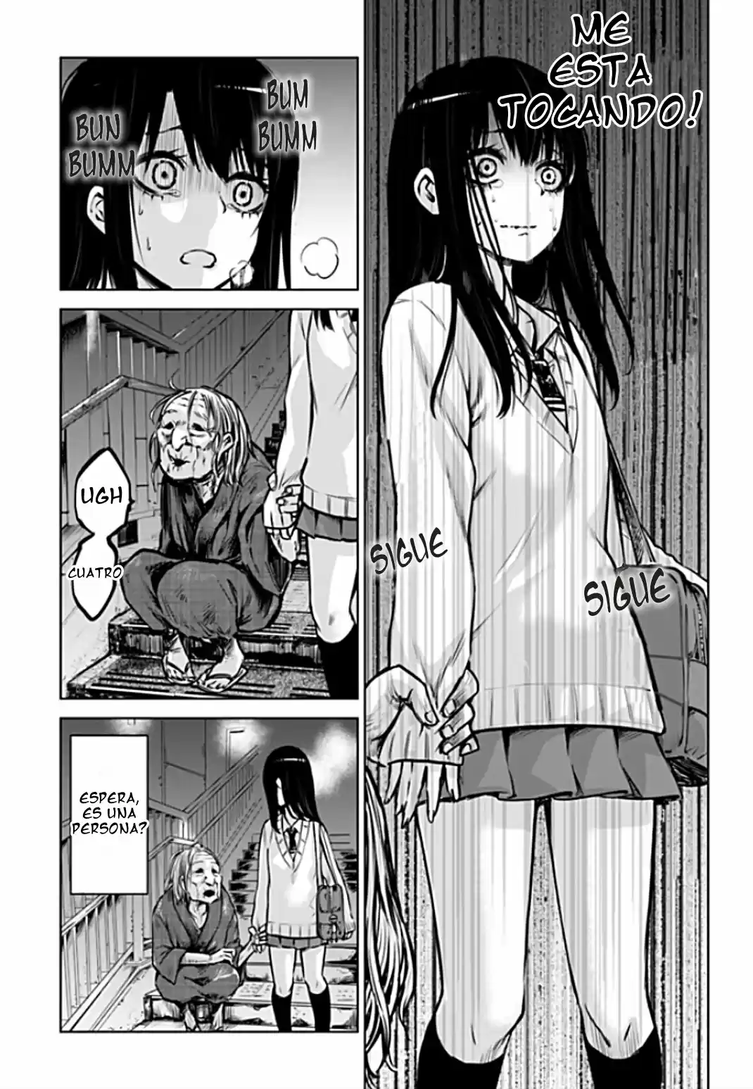Mieruko-chan capítulo 13, página 8
