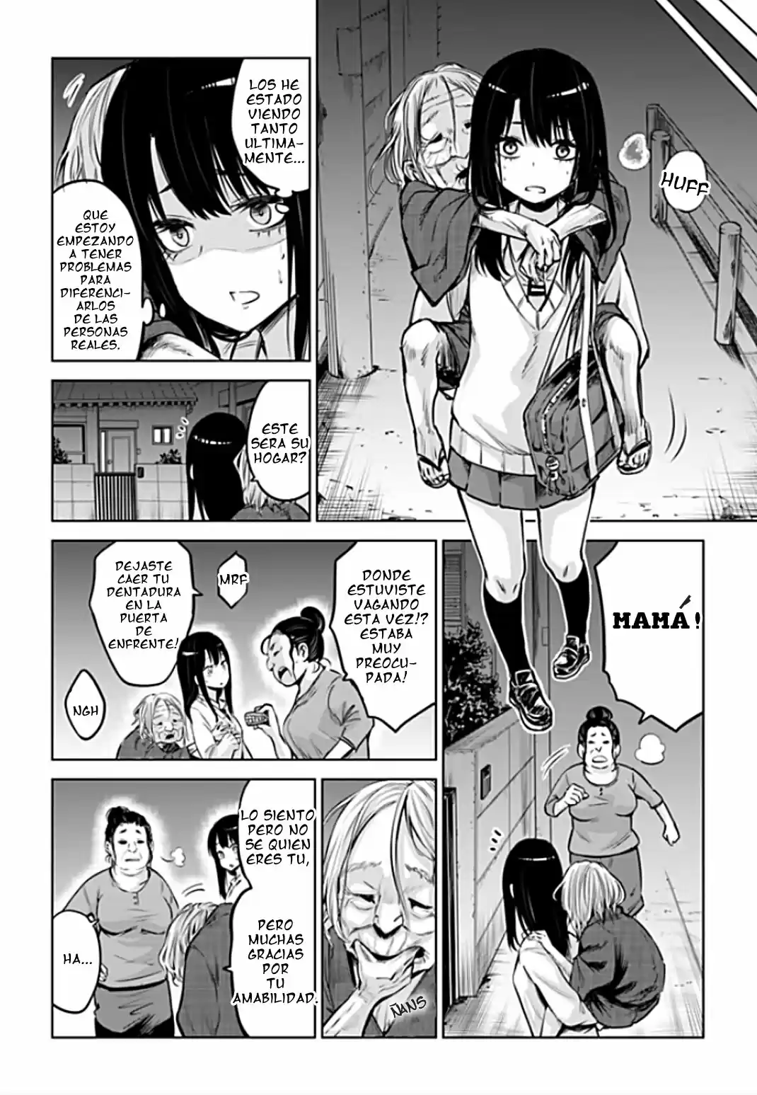 Mieruko-chan capítulo 13, página 9