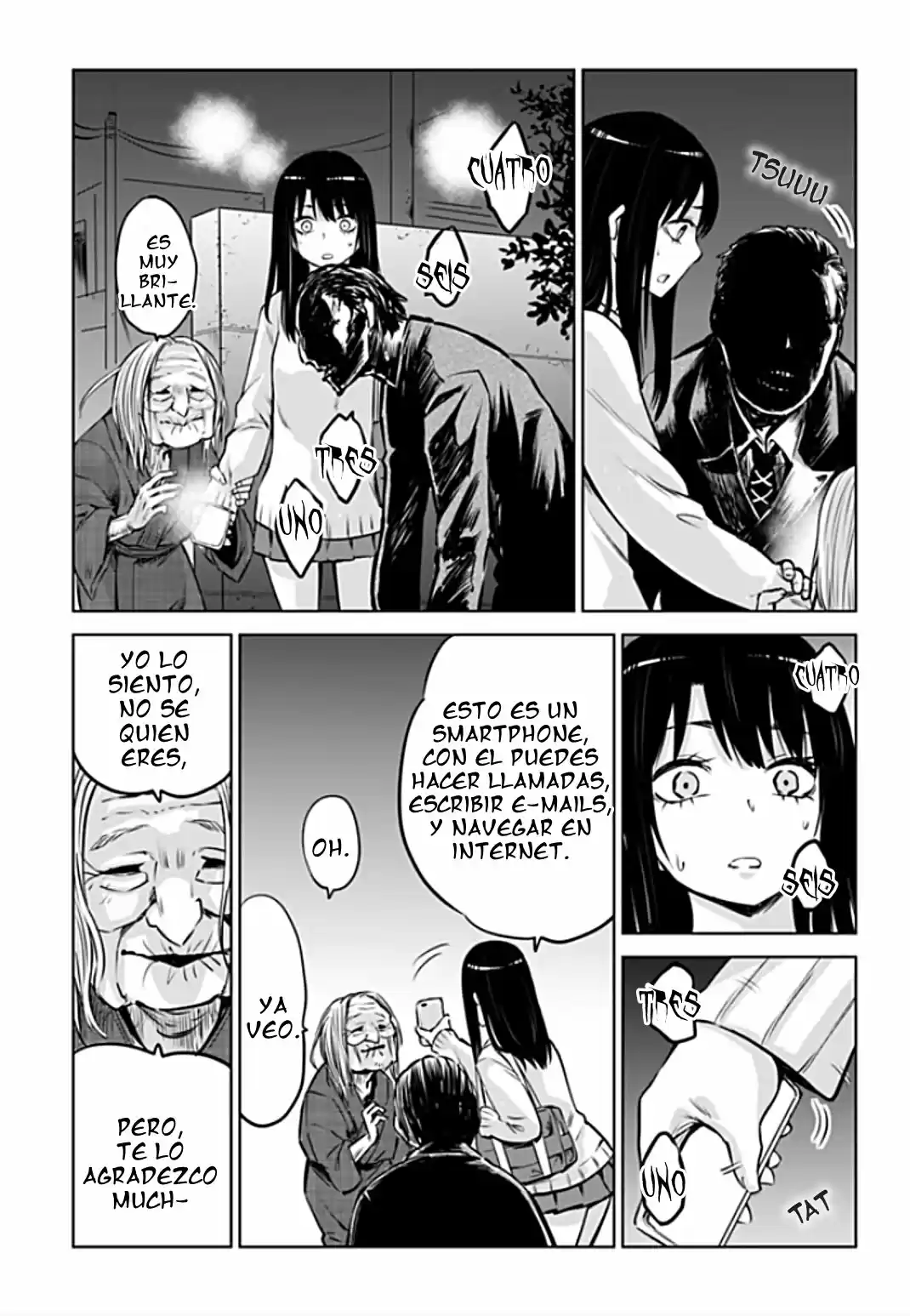 Mieruko-chan capítulo 13, página 14