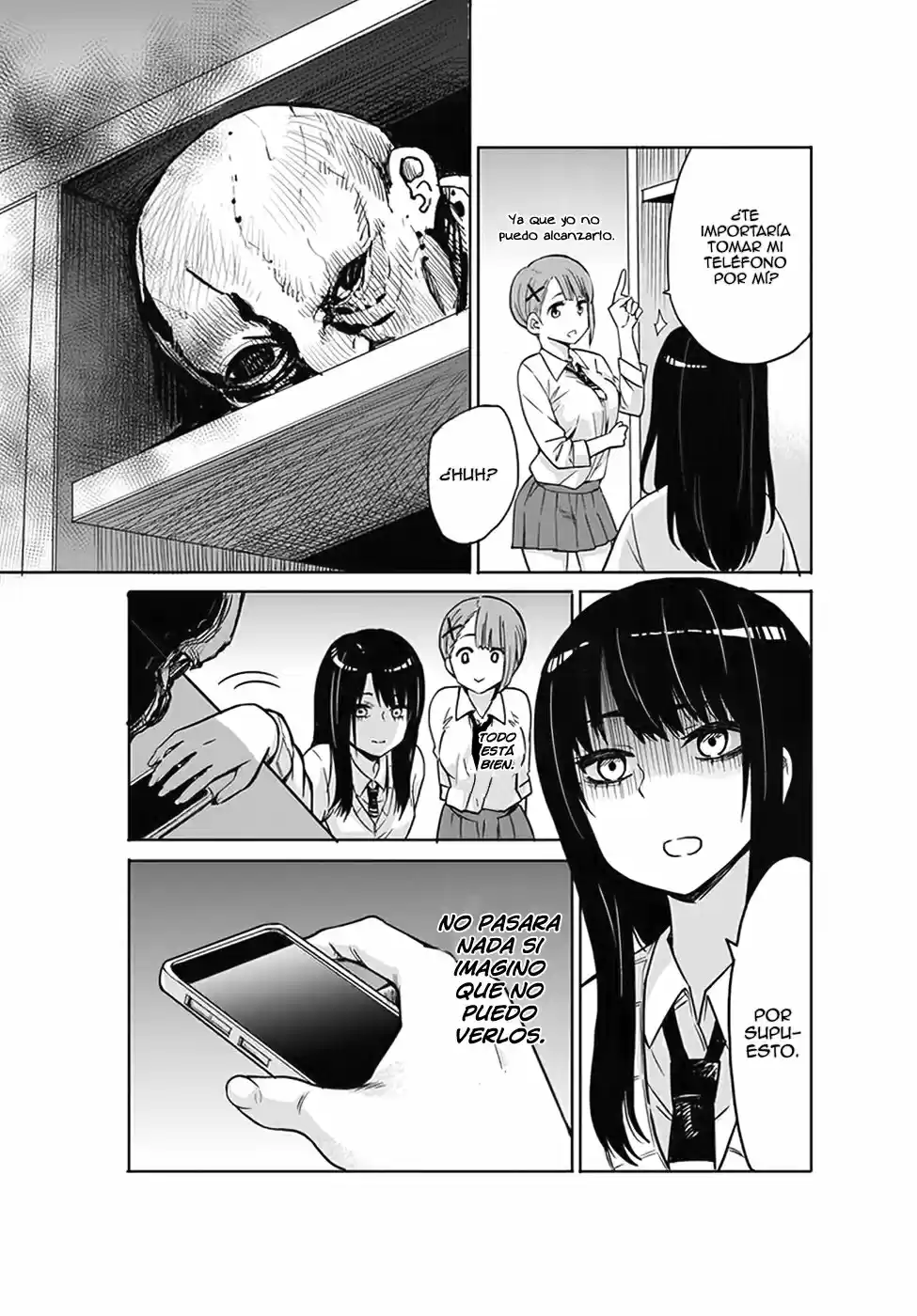 Mieruko-chan capítulo 2, página 15