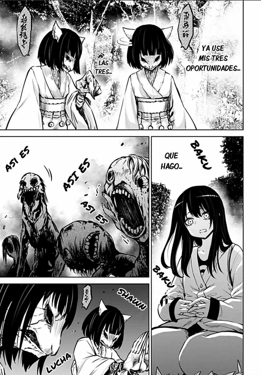 Mieruko-chan capítulo 27, página 28