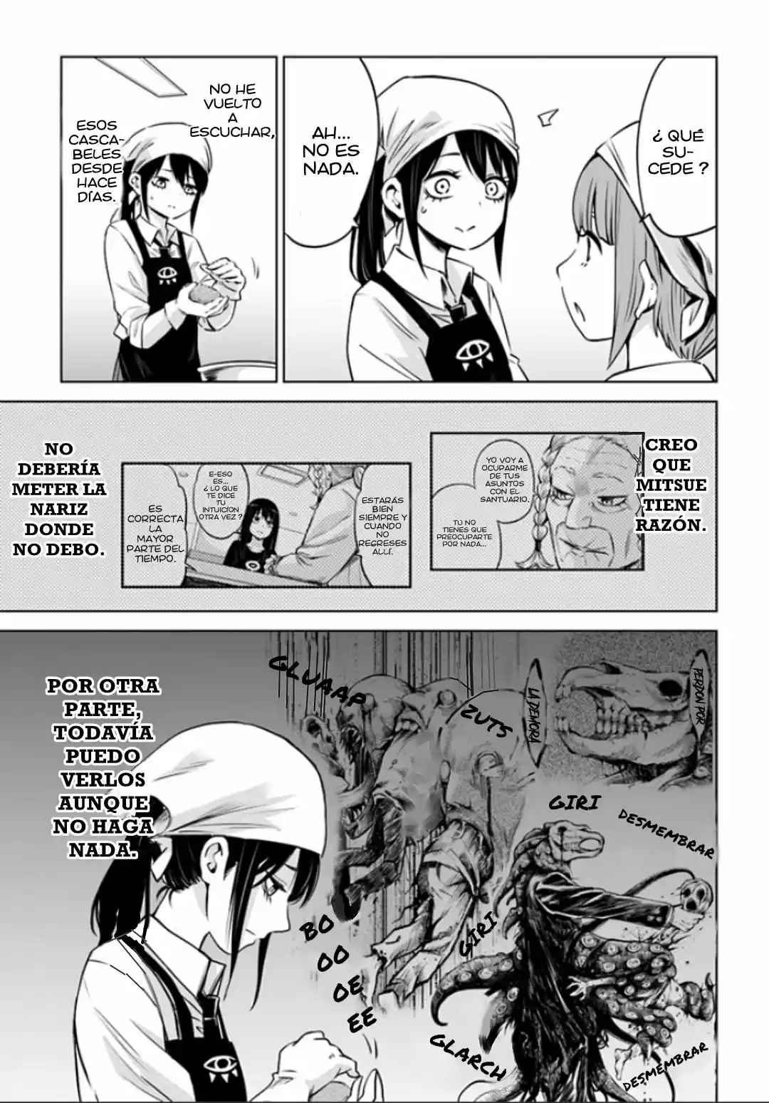 Mieruko-chan capítulo 29, página 12