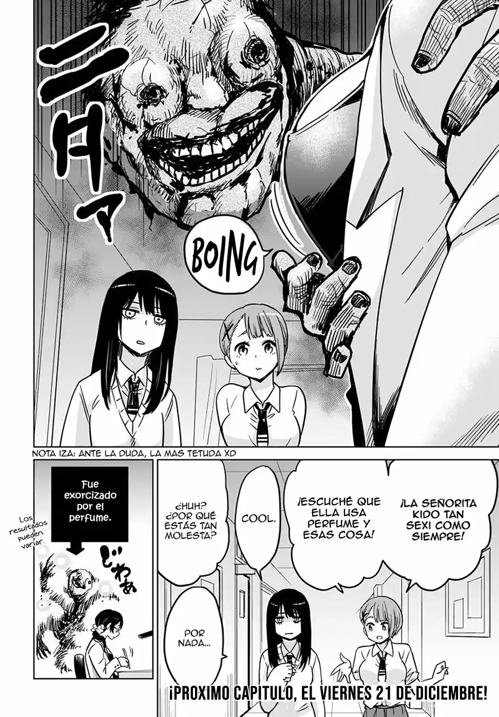 Mieruko-chan capítulo 3, página 18