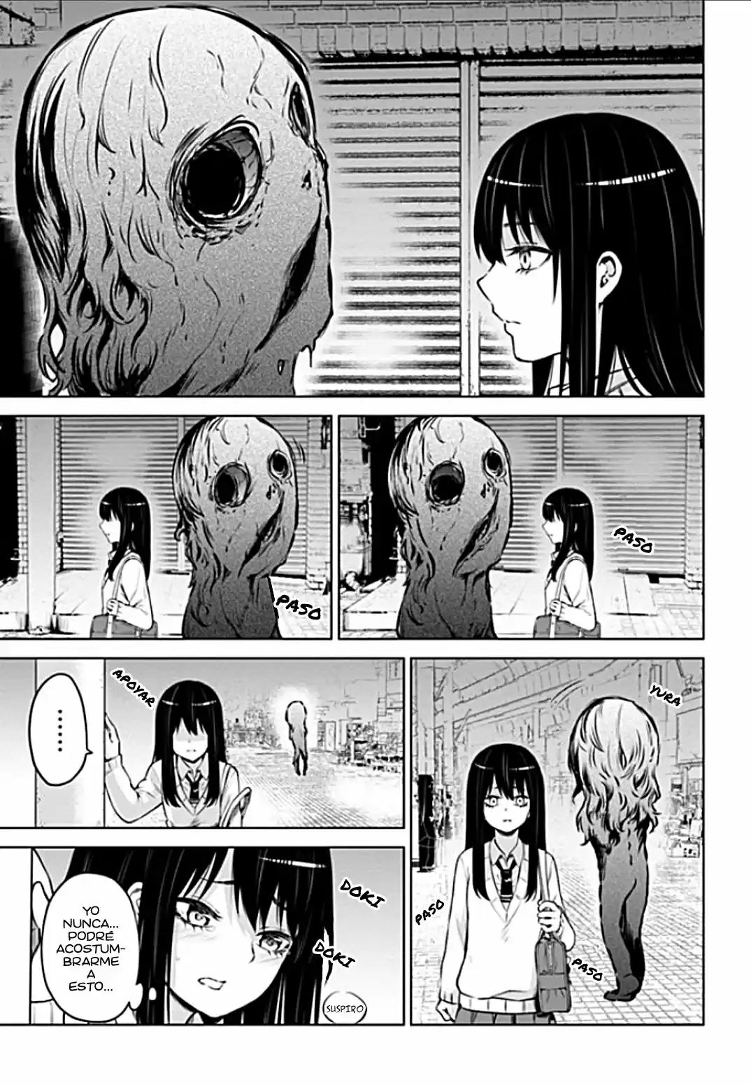 Mieruko-chan capítulo 33, página 9