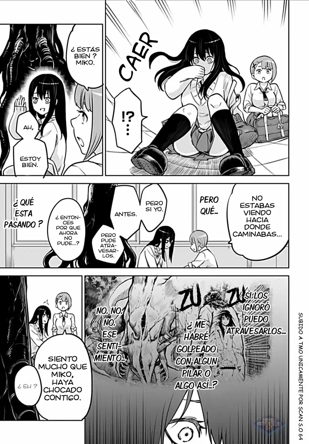 Mieruko-chan capítulo 39, página 34