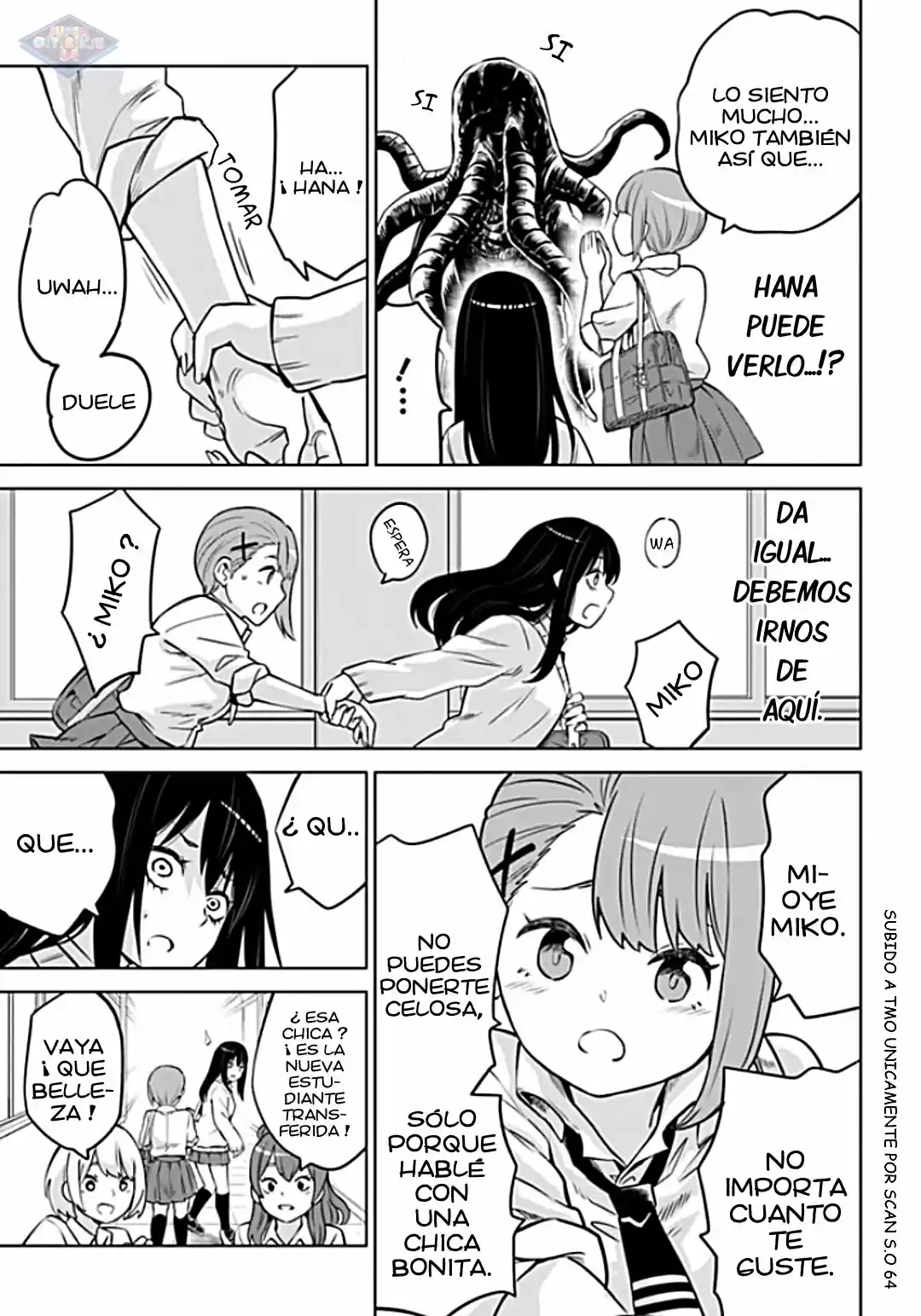 Mieruko-chan capítulo 39, página 36