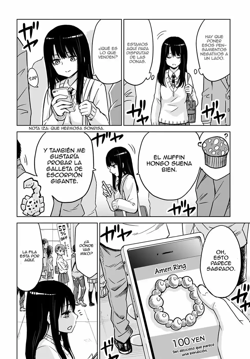 Mieruko-chan capítulo 4, página 4