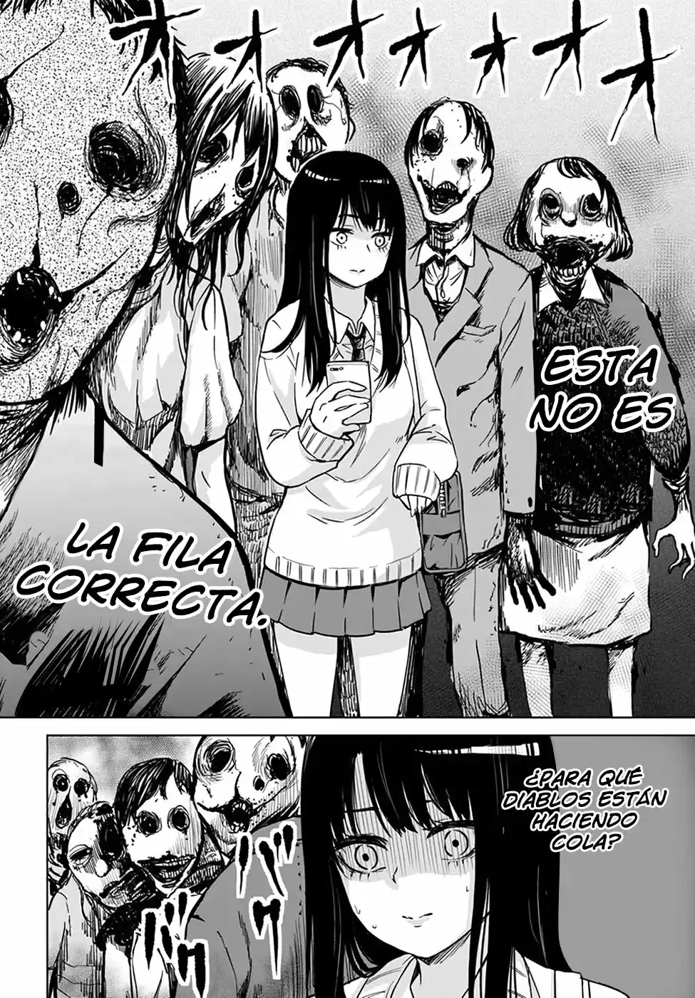 Mieruko-chan capítulo 4, página 6