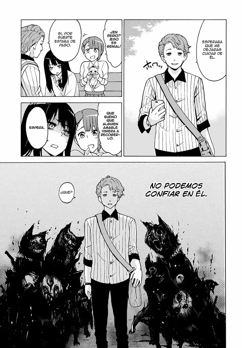 Mieruko-chan capítulo 4, página 15